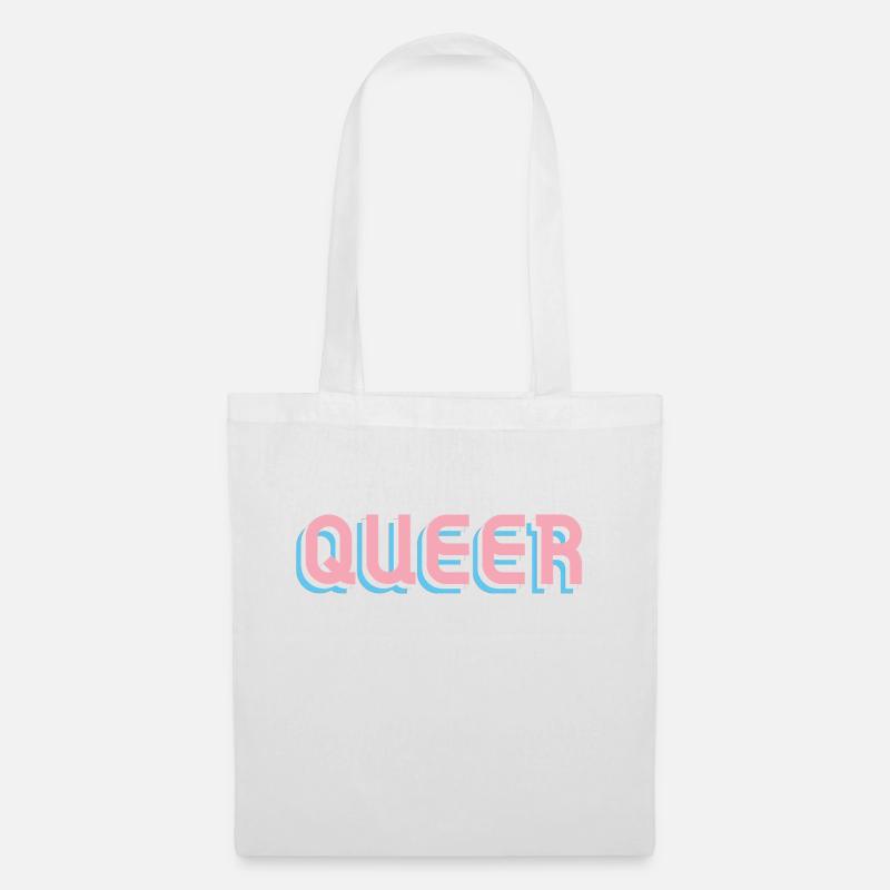 Queer - Stoffbeutel - Weiß