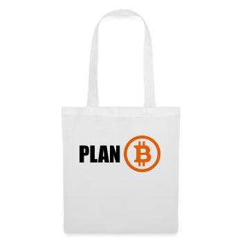 plan b BITCOIN - Tote Bag - white - Front