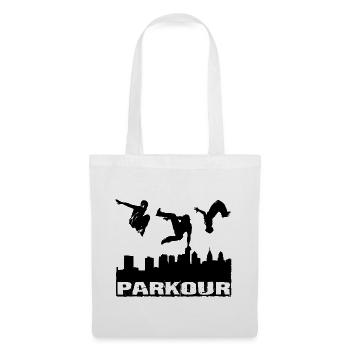 Parkour - Sac en tissu - blanc - Devant