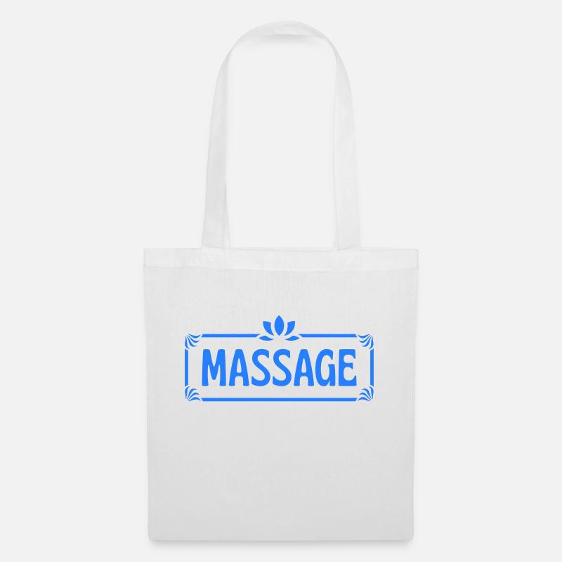 Massage - Stoffbeutel - Weiß
