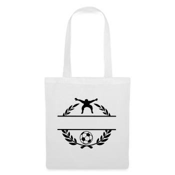 Fußball 1 - Stoffbeutel - Weiß - Vorne