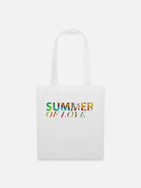 Summer of Love - Stoffbeutel - Weiß