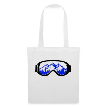 Ski goggles - Tote Bag - white - Front