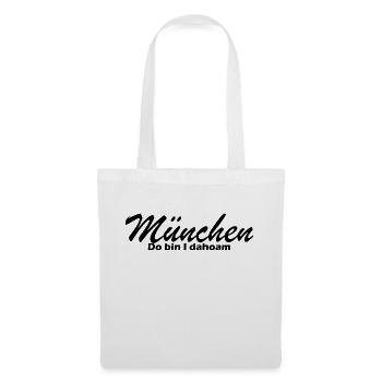 München - Stoffbeutel - Weiß - Vorne