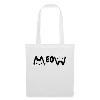MIAOU - Sac en tissu - blanc - Devant