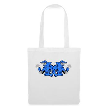 shark hai bodybuilding 2 - Stoffbeutel - Weiß - Vorne