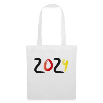 2024 - Stoffbeutel - Weiß - Vorne