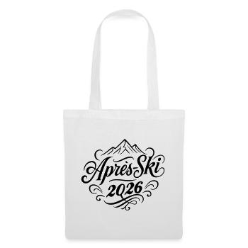 Apres Ski 2026 - Stoffbeutel - Weiß - Vorne