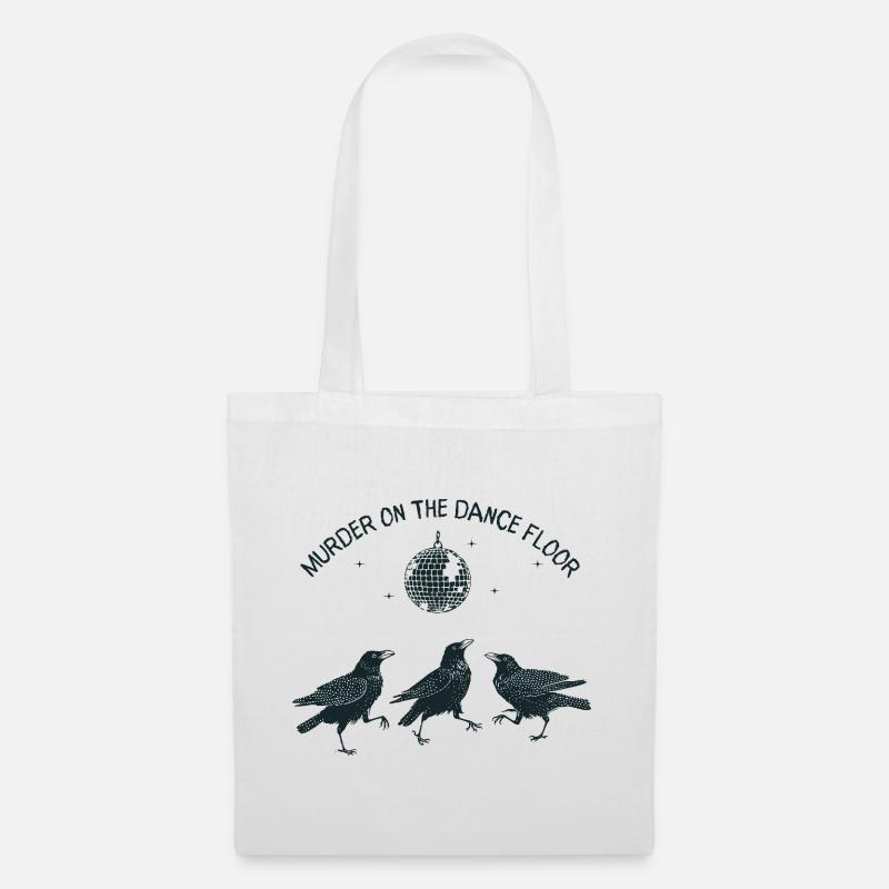 Murder on the Dance Floor Crows - Tote Bag - white