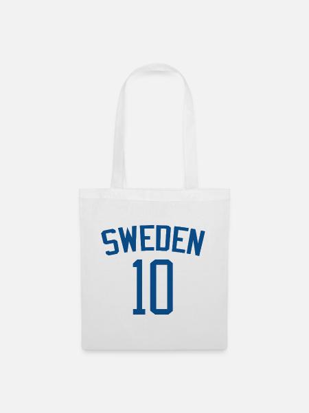 Sweden 10 – Sportdesign - Stoffbeutel - Weiß