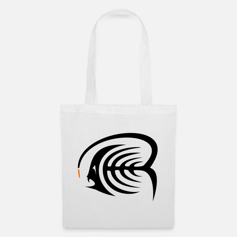 Poisson-grenouille - Sac en tissu - blanc
