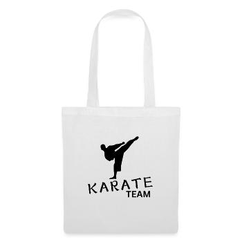 Équipe de karaté - Sac en tissu - blanc - Devant