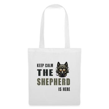 Schäferhund / Ruhe Bewahren - Stoffbeutel - Weiß - Vorne