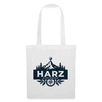 Harz Explorers Outdoor - Stoffbeutel - Weiß - Vorne