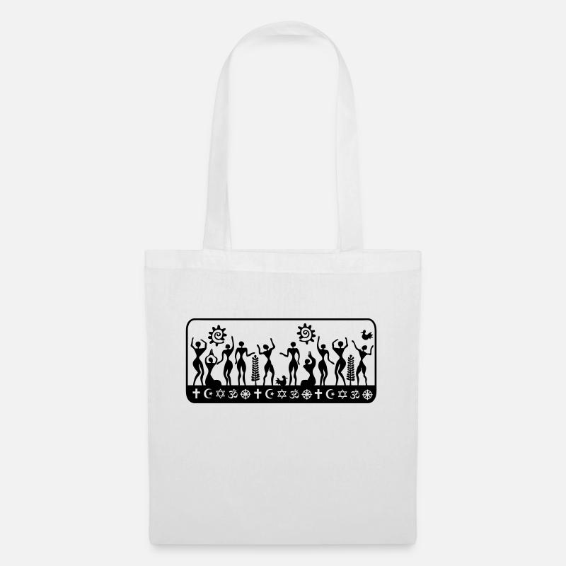 human religions - Tote Bag - white