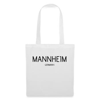 Mannheim - Stoffbeutel - Weiß - Vorne