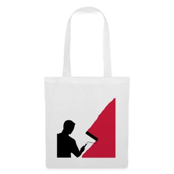 Peintres - Vecteur - Sac en tissu - blanc - Devant