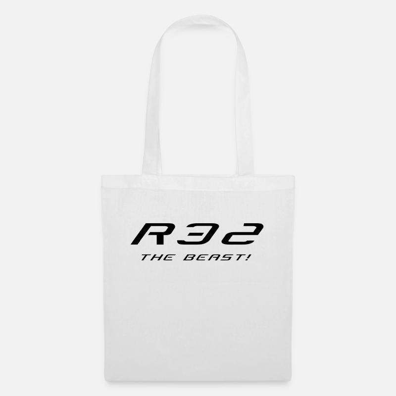r32 - Stoffbeutel - Weiß