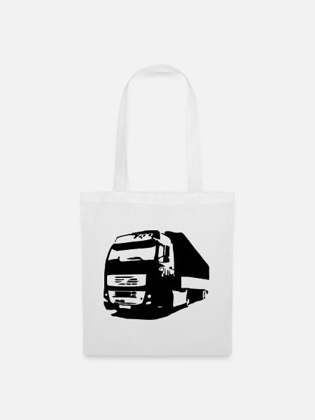 routier - Sac en tissu - blanc