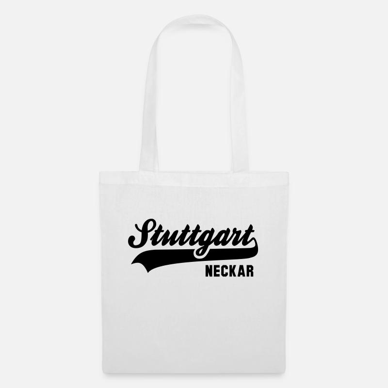 Stuttgart Neckar - Stoffbeutel - Weiß
