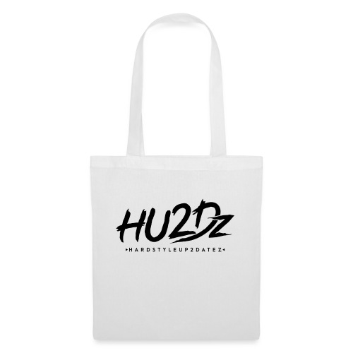 HU2Dz Logo Zwart - Stoffen tas