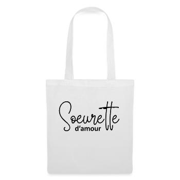 Sisterette d'amour - Tote Bag - white - Front