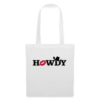 howdy (a, 2c) - Tote Bag - white - Front