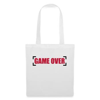 Game Over - Tote Bag - white - Front