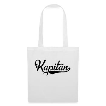Kapitän - Stoffbeutel - Weiß - Vorne