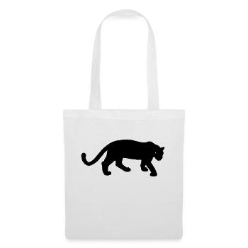 panther - Stoffbeutel - Weiß - Vorne