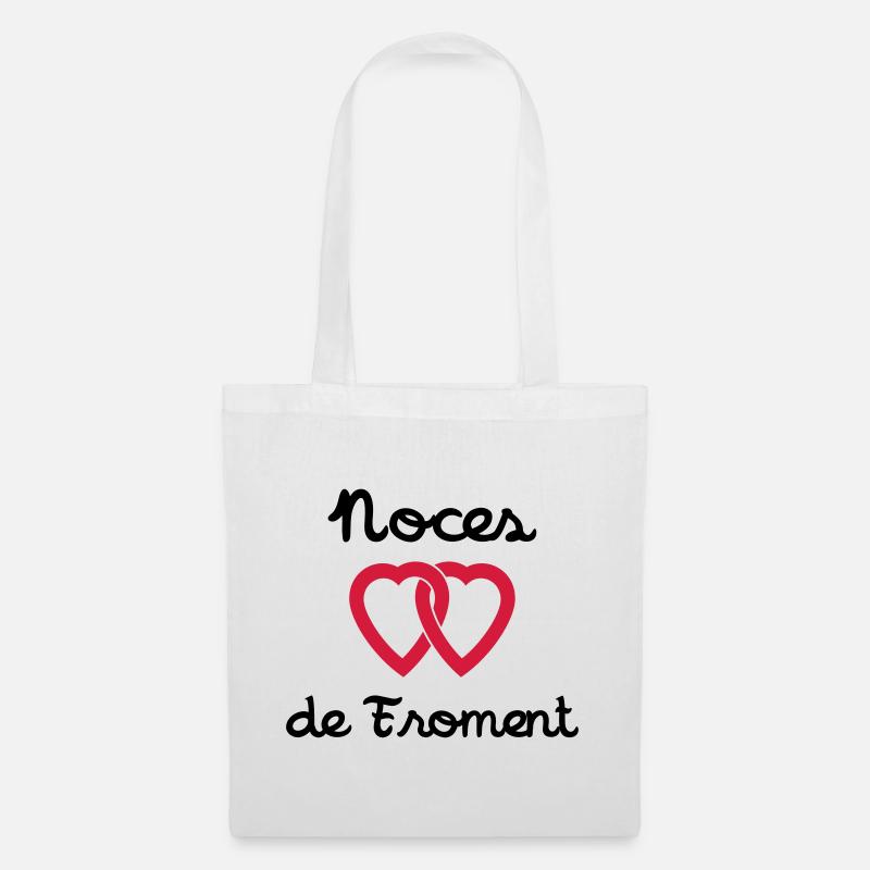 Noces de Froment - Sac en tissu - blanc