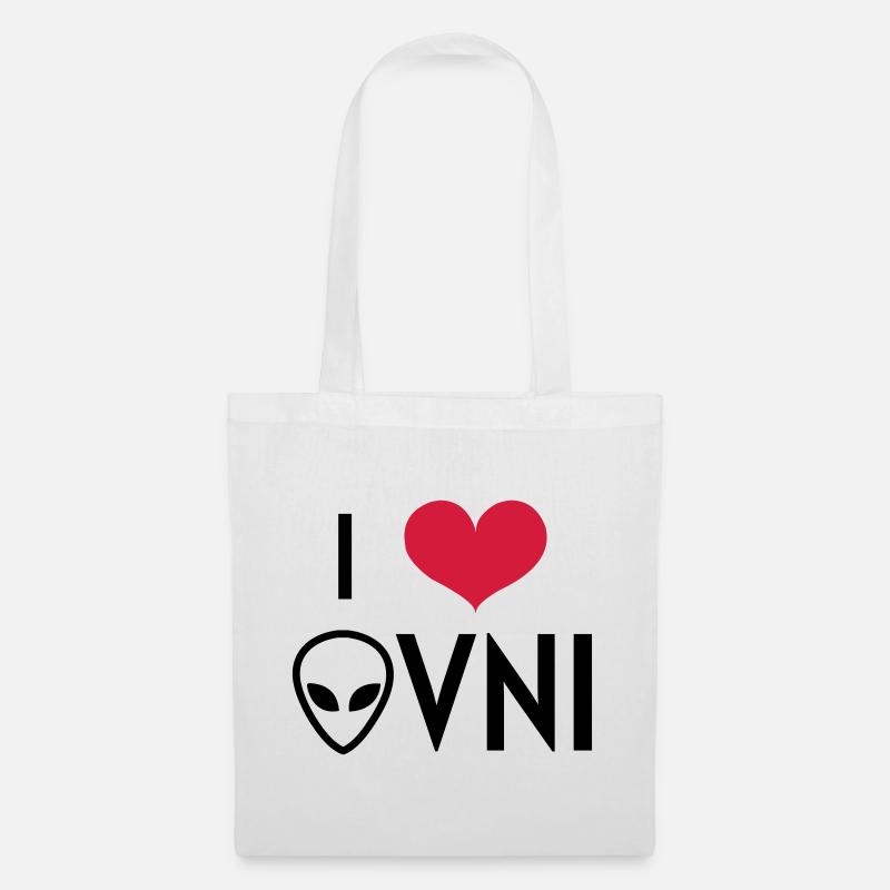 OVNI - UFO - Alien - Espace - Extraterrestre - Tote Bag - white
