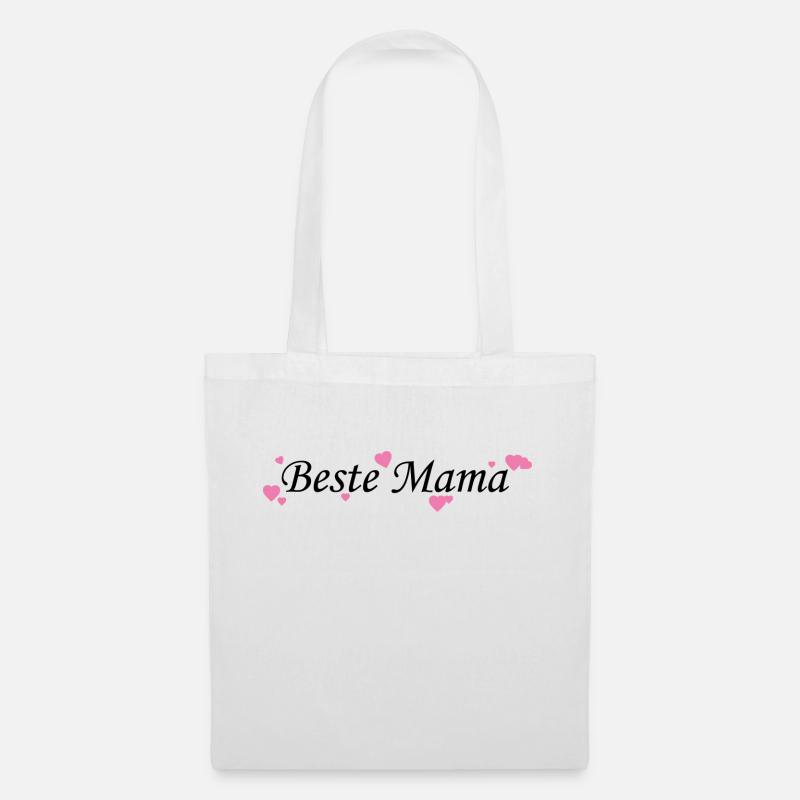 Beste Mama - Stoffbeutel - Weiß