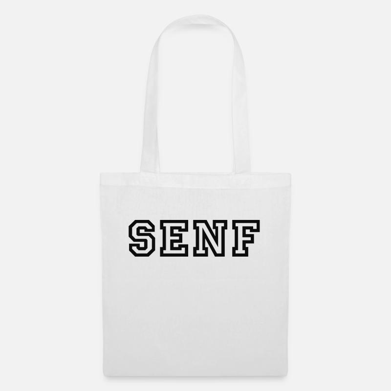 senf - Stoffbeutel - Weiß