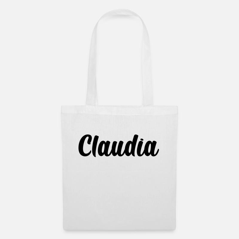 Claudia - Stoffbeutel - Weiß