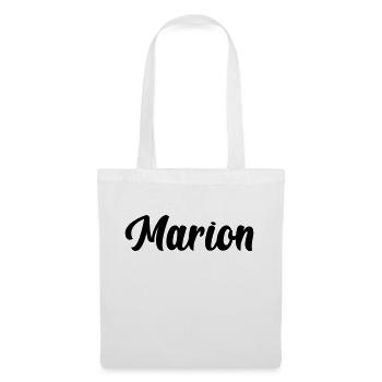 Marion - Stoffbeutel - Weiß - Vorne
