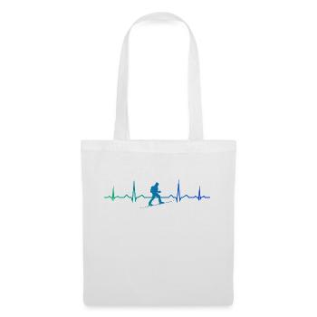 Ski Hommes Ski Tour Femmes Ski Tour Ski Tour - Sac en tissu - blanc - Devant