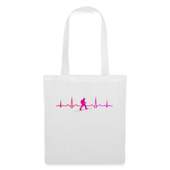 Ski Ski Alpinisme Ski De Randonnée Ski De Randonnée - Sac en tissu - blanc - Devant