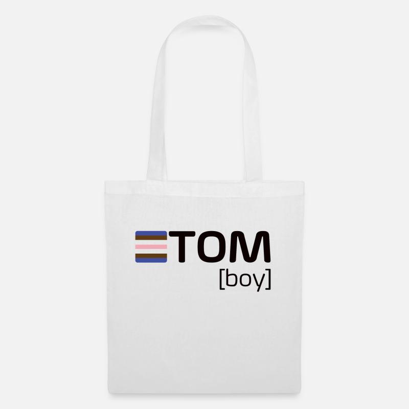 TomBoy - Stoffbeutel - Weiß