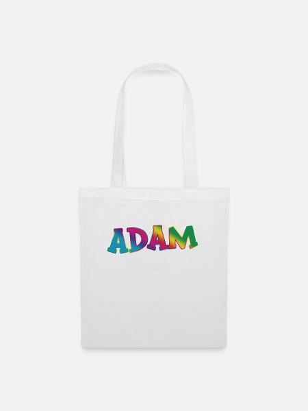 Adam - Stoffbeutel - Weiß