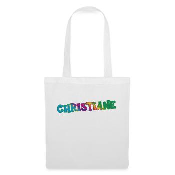 Christiane - Sac en tissu - blanc - Devant