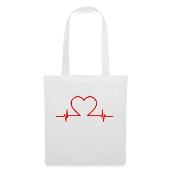 TOUJOURS VIVANT - Sac en tissu - blanc - Devant