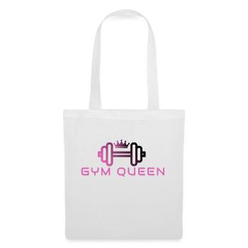 GYM QUEEN - Gym Motivation and Fitness Designs - Tote Bag - white - Front