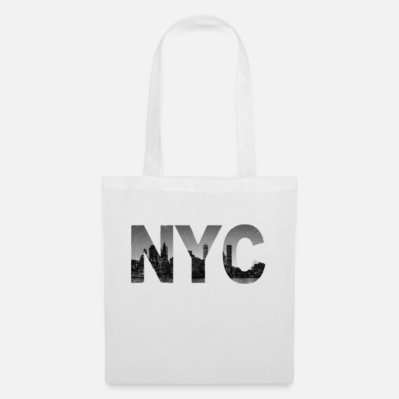 NYC - Stoffbeutel - Weiß