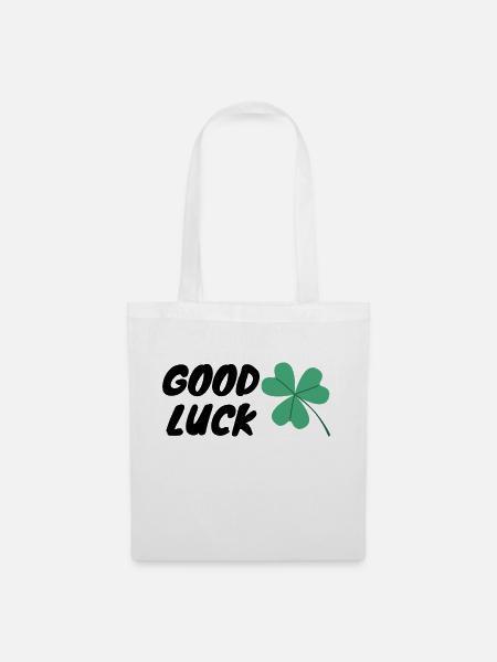Good Luck - Stoffbeutel - Weiß