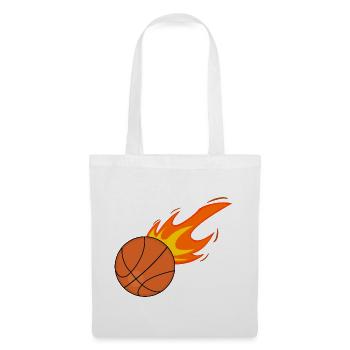 Basketball Basketballer - Stoffbeutel - Weiß - Vorne