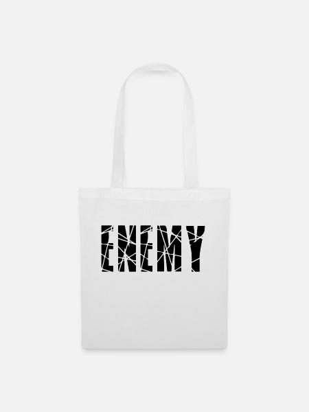 Enemy - Stoffbeutel - Weiß