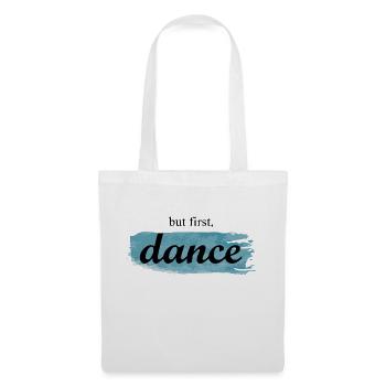 Danse Musique de danse - Sac en tissu - blanc - Devant