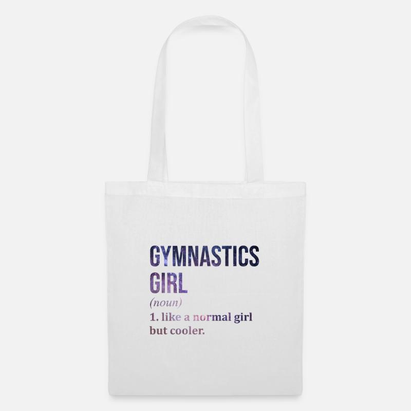 ginnastica - Borsa di stoffa - bianco