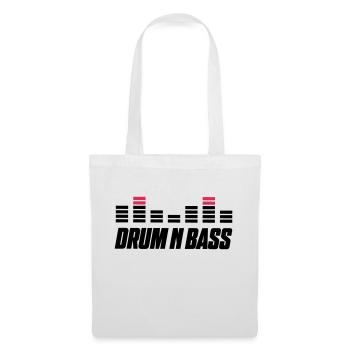 Drum Bass - Sac en tissu - blanc - Devant